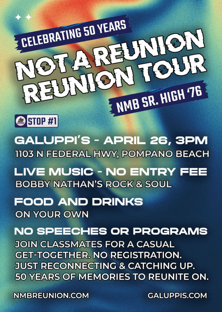 Reunion Flyer